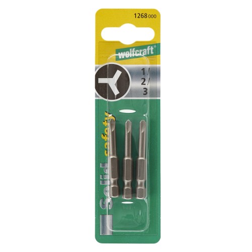 Juego de puntas de atornillador Solid safety, Tri-Wing