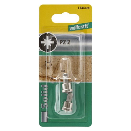 Puntas para placas de yeso, con tope de profundidad, estrella (Pozidriv 2)