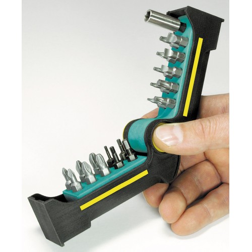 Caja de puntas BitButler Maxi, ranura/estrella (PH/PZ) / TORX® (T) / hexágono interior, 21 piezas