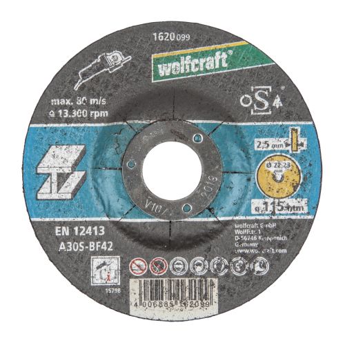 5 discos para cortar metales ø 115x2,5x22,2 mm