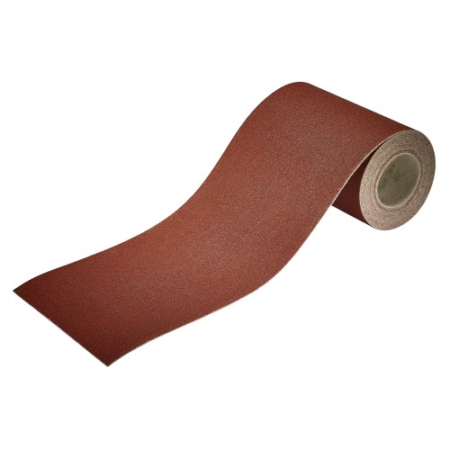 1 rollo de papel abrasivo adhesivo, grano 180, 4 m x 115 mm