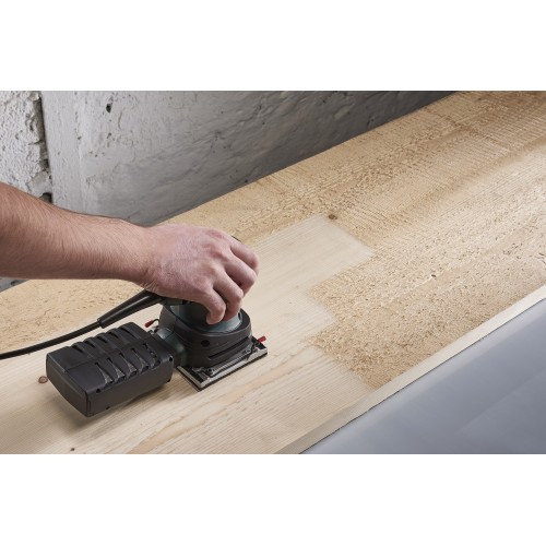 Juego de hojas de lijar adhesivas para madera/metales, 100 x 115 mm