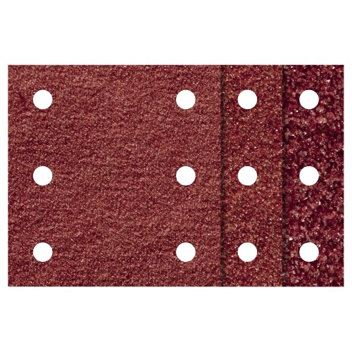 Juego de hojas de lijar adhesivas para madera/metales, 100 x 115 mm
