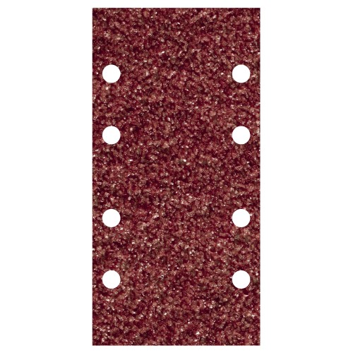 10 hojas de lijar adhesivas Corindón de grano 80 de 93 x 185 mm
