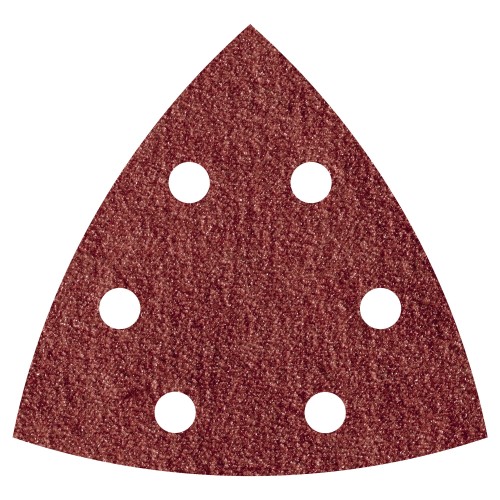 5 hojas abrasivas adhesivas Corindón, grano 240 Delta 95 mm