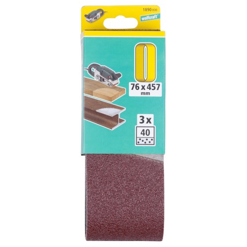 Lijas de banda 76 x 457 mm