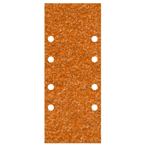 5 hojas de lijar de corindón, grano 80, 93 x 230 mm