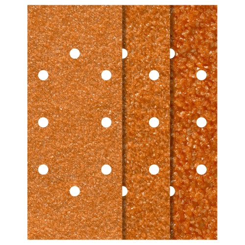 1 juego de hojas de lijar de 25 piezas, 93 x 230 mm