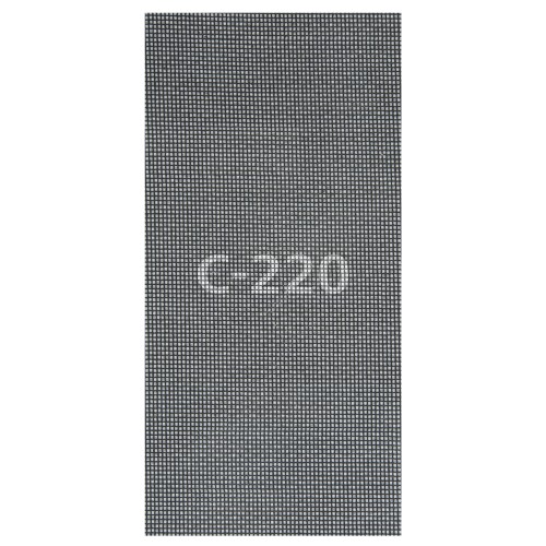 2 rejillas de lijado SiC, grano 220, 93 x 230 mm