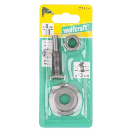 Vástago para discos con agujero de 13 mm