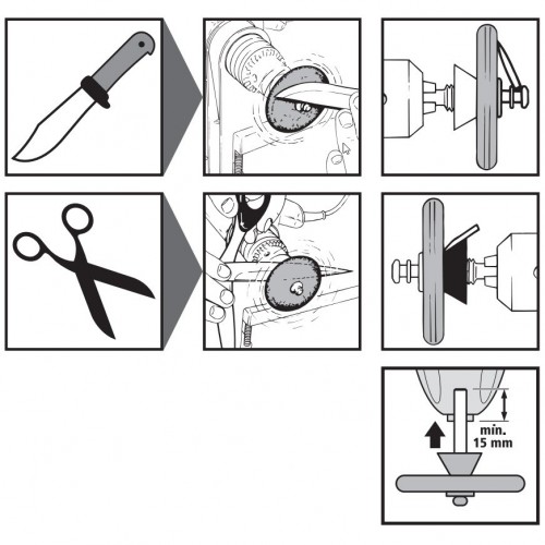 Afilador de cuchillos y tijeras