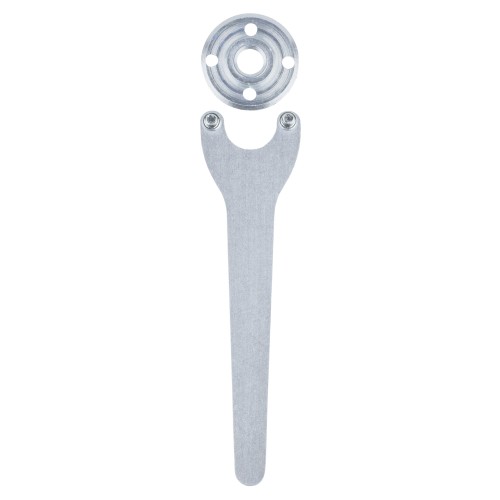 Juego de llave de brida para amoladora angular, recta, 2 piezas