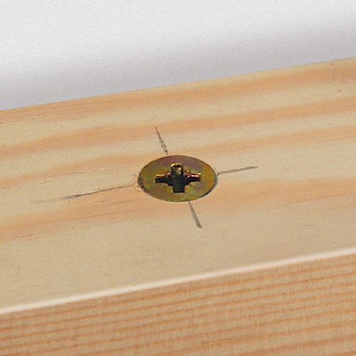Juego de atornillado para madera, 10 piezas