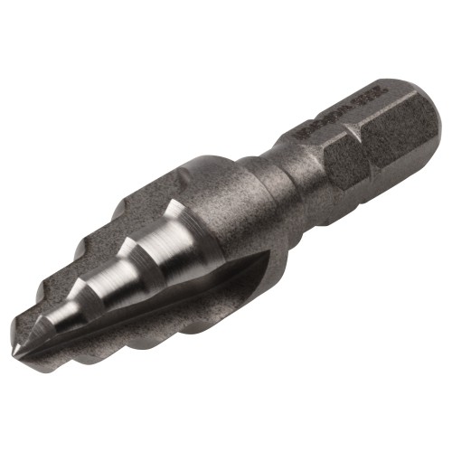 Broca escalonada HSS, vástago hexagonal