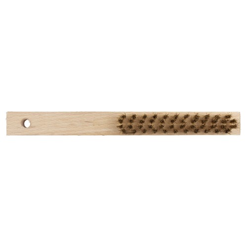 Cepillo rascador fino de alambre de latón