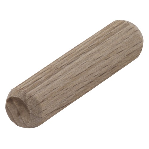 120 espigas corrugadas de haya de ø10x40mm