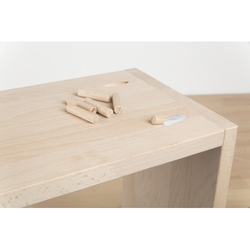 Espigas corrugadas de madera para Undercover Jig