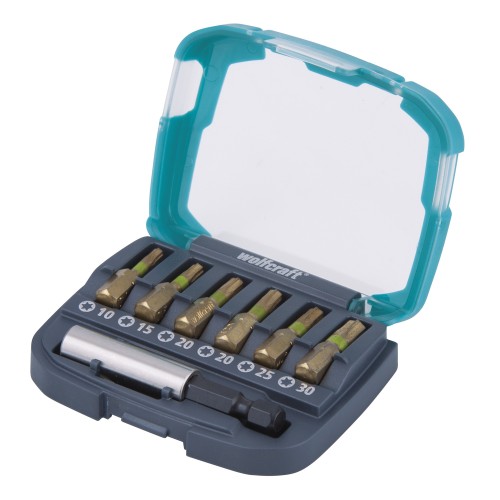 Caja de puntas de diamante, TORX® (T 10–30), 7 piezas