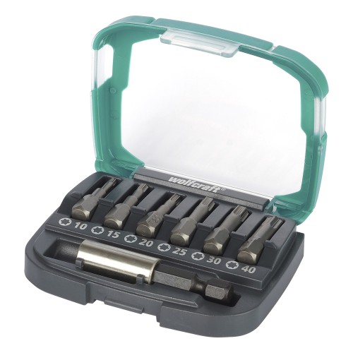 Caja de puntas FIX-GRIP, TORX® (T 10–40), 7 piezas