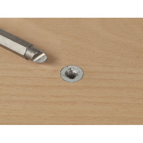 Juego de puntas para tornillos con perfil defectuoso, 2 piezas