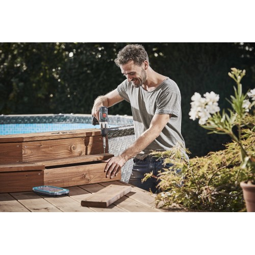 Juego Flipbit para construcción de madera, 7 piezas