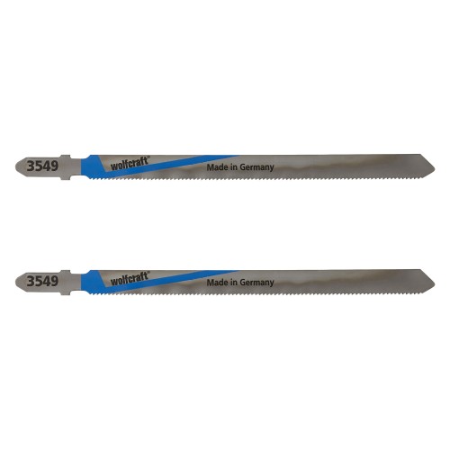 Hojas de sierra de calar HSS; vástago en T; chapa de acero, metal no férreo