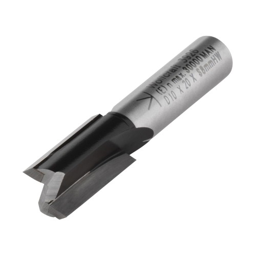 1 fresa de ranuras CT vástago=8mm ø10x20mm