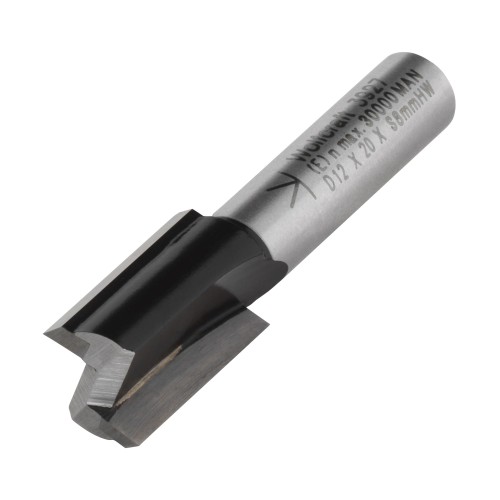 1 fresa de ranuras CT vástago=8mm ø12x20mm