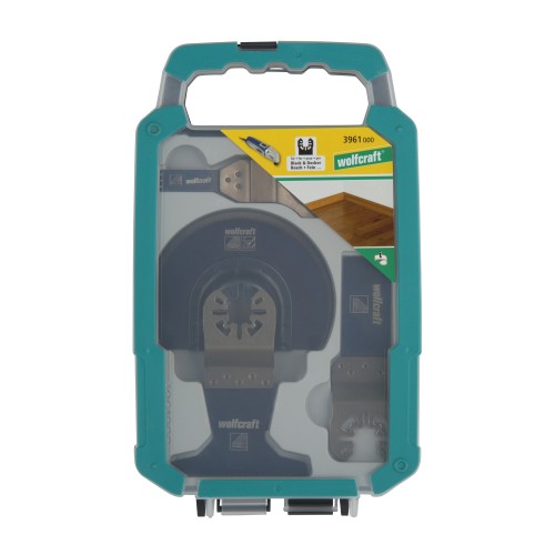 Juego de iniciación de sierra vibratoria para laminado ˮPROˮ 4 piezas, enganche universal