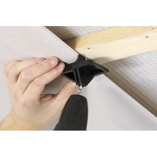 Set de fijación para planchas de placa de yeso, 8 piezas