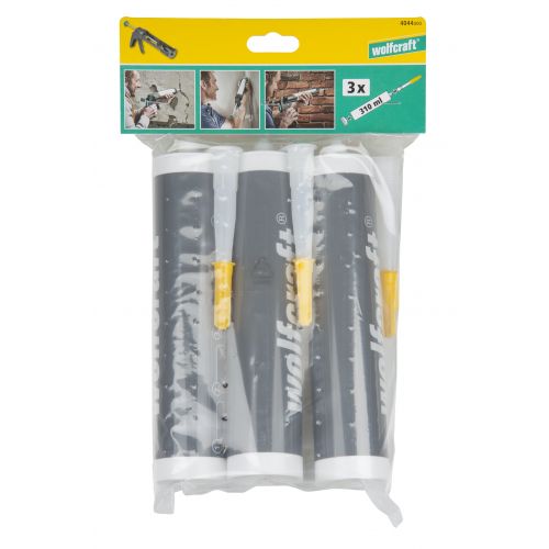 3 cartuchos vacíos de 310 ml