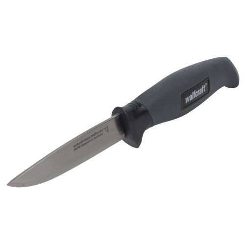 Cuchillo de exterior con filo liso y estuche