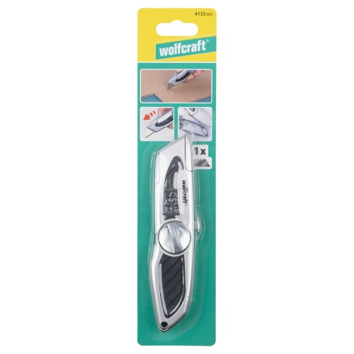 Cutter a lame trapezoidali standard con lama retrattile