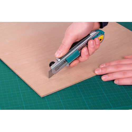 Cúter profesional de cuchillas separables de 18 mm