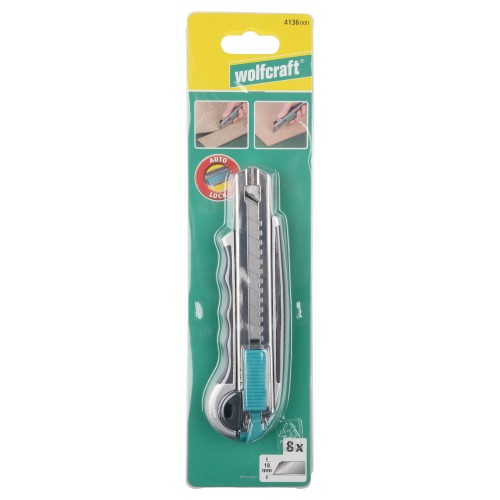 Cúter profesional de cuchillas separables de 18 mm