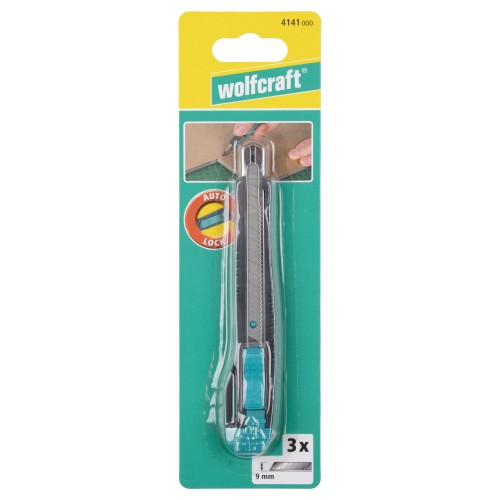 Cúter de cuchillas separables estándar 9 mm
