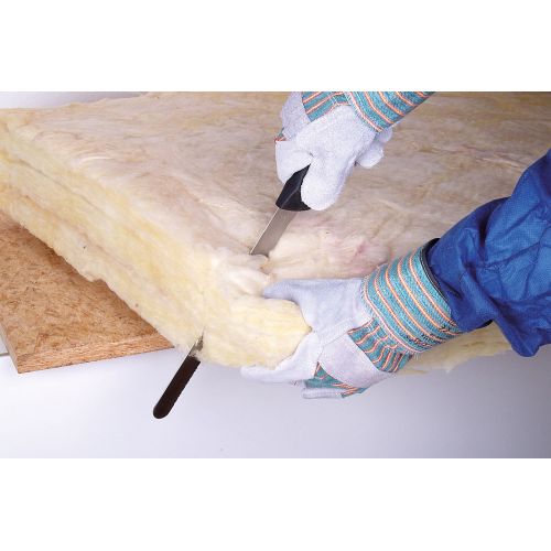 Cuchillo para materiales aislantes de 250 mm con mango de plástico