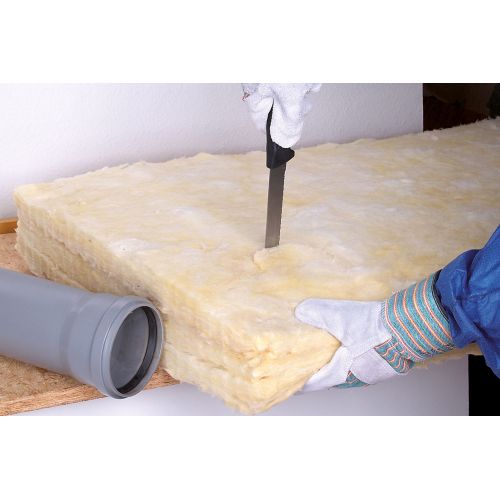 Cuchillo para materiales aislantes de 250 mm con mango de plástico