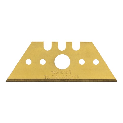 Cuchillas trapezoidales profesionales con revestimiento de TiN, 0,65 x 52 mm