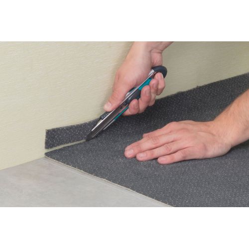 Cúter profesional de doble seguridad con cuchilla separable de 18 mm