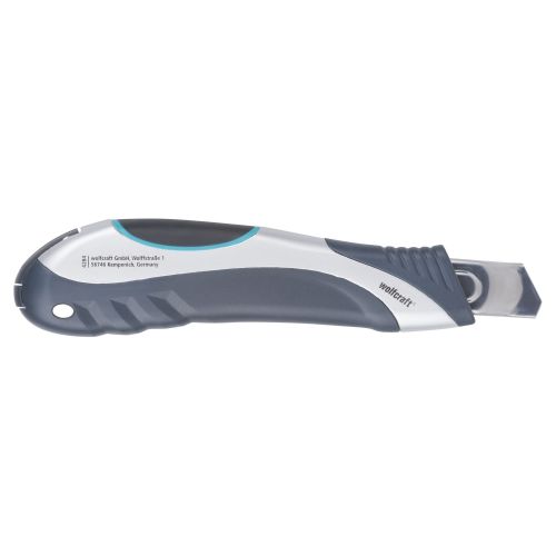 Cúter profesional de doble seguridad con cuchilla separable de 18 mm