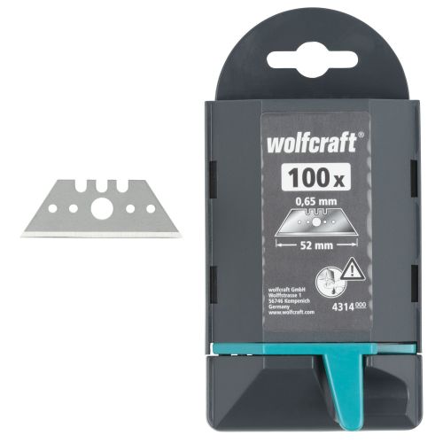 Cuchillas trapezoidales profesionales de 0,65 x 52 mm
