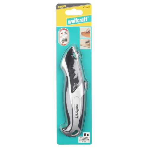 Cúter profesional con cuchilla trapezoidal 