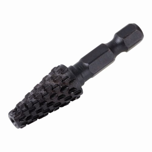 Escofina de perfil para metal, vástago hexagonal
