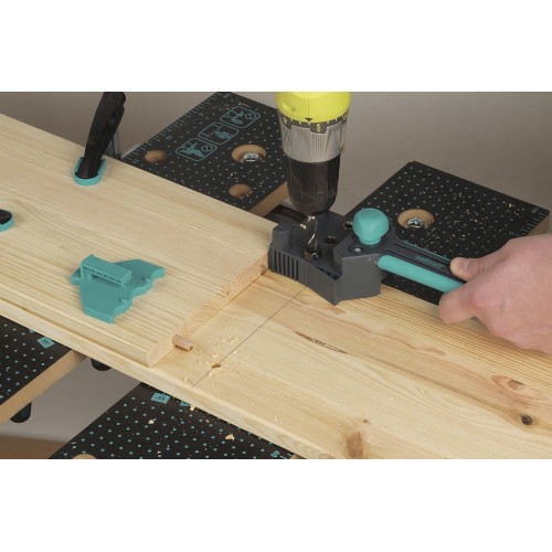 Juego de 6 piezas de brocas espirales para madera con tope de profundidad