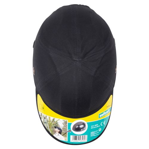 1 protector para cabeza adaptable a gorra, negro (CE)