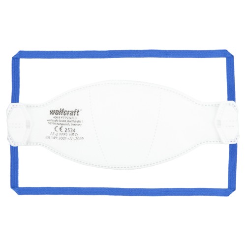 Máscara plegable de protección respiratoria FFP2