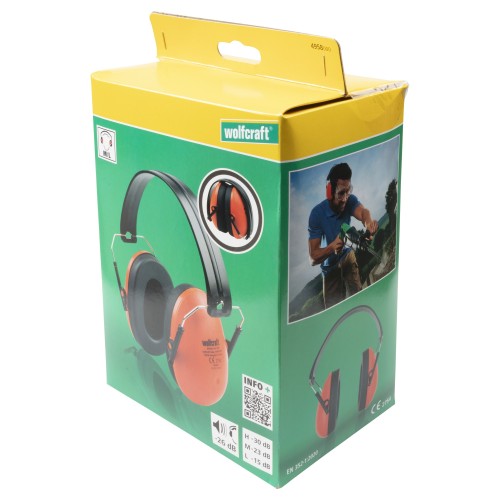 Protector auditivo con orejeras COMPACT