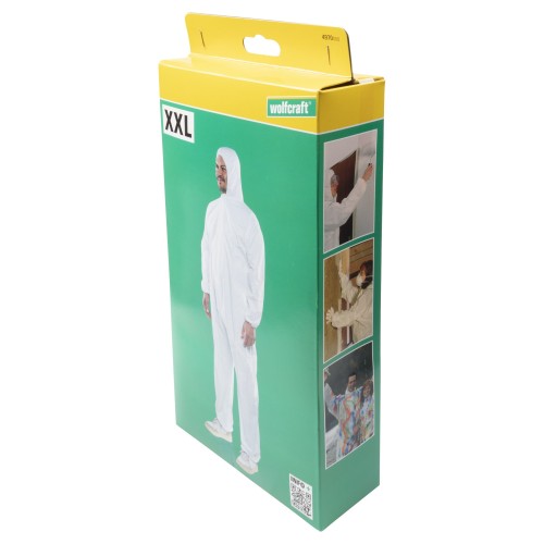 Mono desechable con capucha, XXL