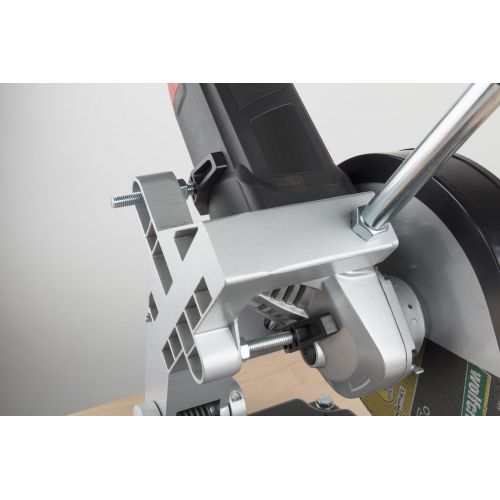 Soporte de corte para amoladoras angulares de 180 y 230 mm de diámetro